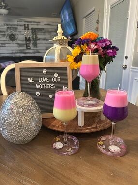 🌸Mothers Day🌸 handcrafted watermelon  sugar lemonade candle (pick 1)
